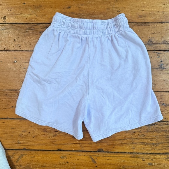 Frankie's Bikinis Lilac Athletic Shorts - Picture 4 of 4